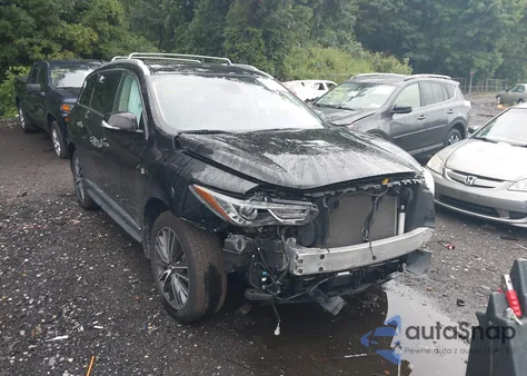 2020 Infiniti Qx60 Signature Edition Awd z USA, uszkodzony, nr VIN 5N1DL0MM3LC546683